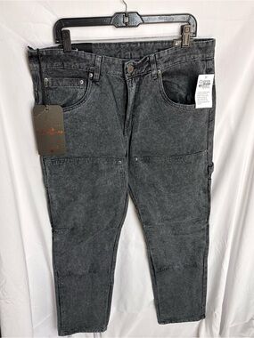 NWT Copper Rivet Carpenter Slim Straight Jeans - size 36/32